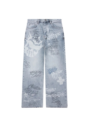 Ksubi Maxx Rogue graffiti jeans - Blue