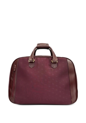 Christian Dior Pre-Owned 1990s monogram leather briefcase - Purple