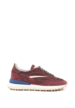 D.A.T.E. leather low-top sneakers - Red