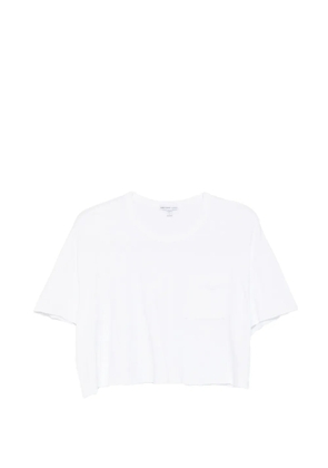 James Perse patch-pocket T-shirt - White