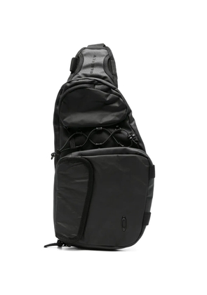 Oakley logo-plaque belt bag - Black