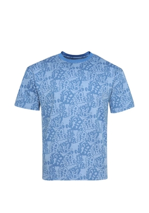 Casella Meyer jacquard monogram T-shirt - Blue