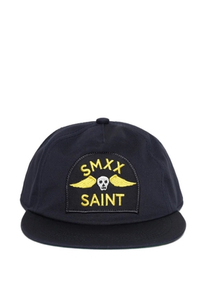 SAINT MXXXXXX logo-patch baseball cap - Blue