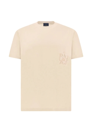 Paul & Shark embroidered T-shirt - Neutrals