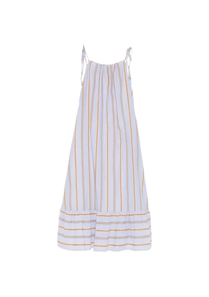 PSOPHIA striped midi dress - Blue