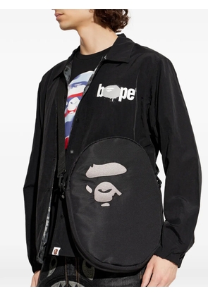 A BATHING APE® Big Ape Head shoulder bag - Black