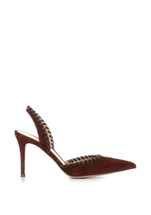 Gianvito Rossi braided pumps - Brown