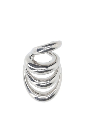 Panconesi logo-lettering ear cuff - Silver