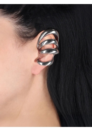 Panconesi logo-lettering ear cuff - Silver