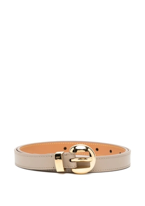 LOEWE pebbled belt - Neutrals