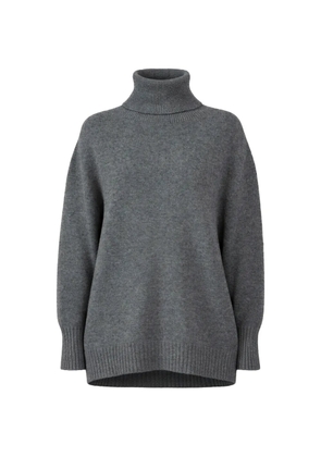 ALPINI t-neck knitwear - Grey