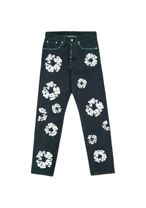 Denim Tears x Levi's 501 wreath jeans - Blue