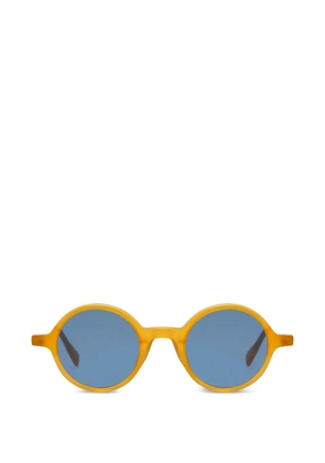 GIGI STUDIOS Greta round-frame sunglasses - Yellow