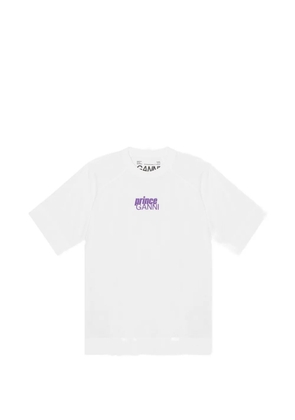 GANNI x Prince logo T-shirt - White