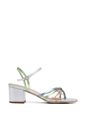 Cinq A Sept Nicole block-heel sandals - Silver