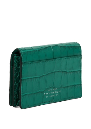 Smythson Mara cardholder - Green