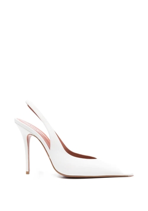 Amina Muaddi Anok slingback pumps - White
