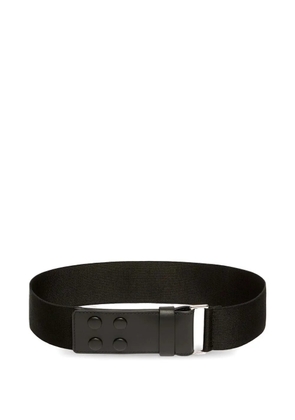 Max Mara buttoned leather belt - Black