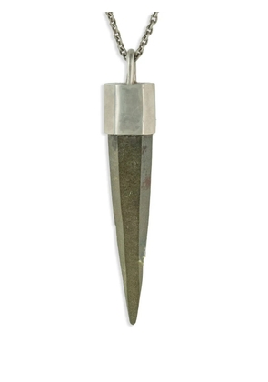 Parts of Four sterling silver Talisman chlorite quartz necklace