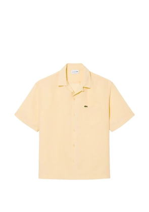 Lacoste pocket short-sleeve shirt - Yellow