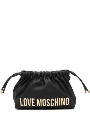 Love Moschino drawstring clutch bag - Black