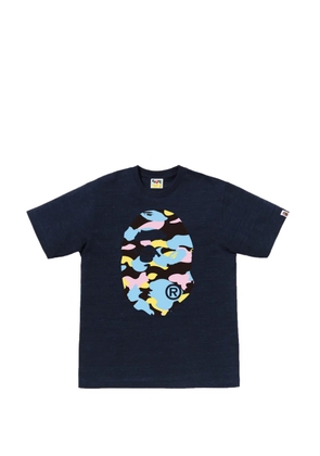 A BATHING APE® print graphic T-shirt - Blue