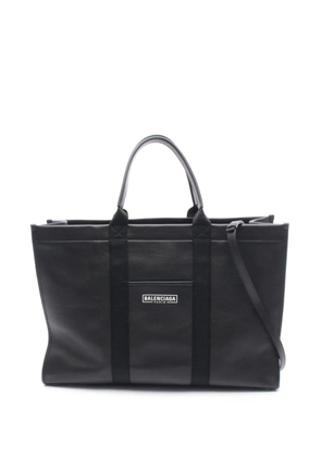 Balenciaga Pre-Owned 2010-2026 Leather Hardware tote bag - Black