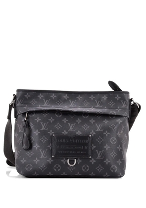 Louis Vuitton Pre-Owned Besace Zippee Messenger Bag Monogram Eclipse Canvas MM crossbody bag - Black
