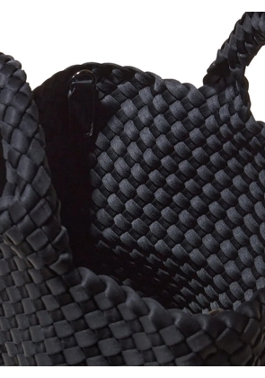 NAGHEDI woven small tote bag - Black