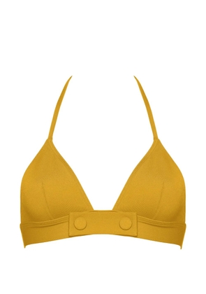 ERES triangle-cup bikini top - Yellow