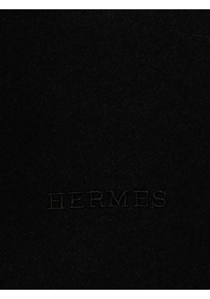 Hermès Pre-Owned cashmere scarf - Black