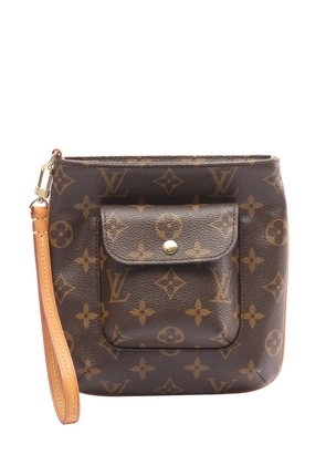 Louis Vuitton Pre-Owned 2002 Monogram Partition clutch bag - Brown