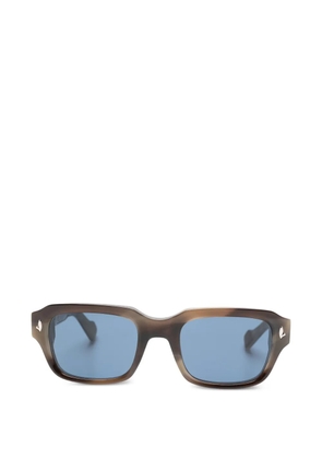 Sestini Eyewear Carlo II rectangle sunglasses - Brown