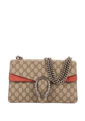 Gucci Pre-Owned Dionysus beige monogram-pattern chain-strap shoulder bag - Neutrals
