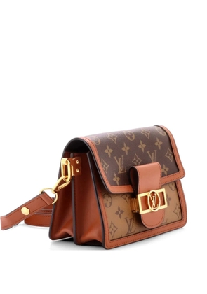 Louis Vuitton Pre-Owned Dauphine Shoulder Bag Reverse Monogram Canvas Mini crossbody bag - Brown