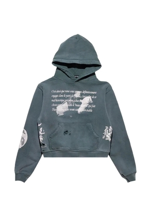 Enfants Riches Déprimés Napoleon graphic-print hoodie - Green