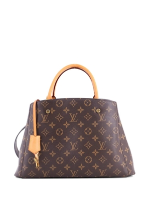 Louis Vuitton Pre-Owned Montaigne Handbag Monogram Canvas MM tote bag - Brown