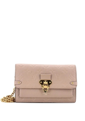 Louis Vuitton Pre-Owned Vavin Chain Wallet NM Monogram Empreinte Leather crossbody bag - Neutrals