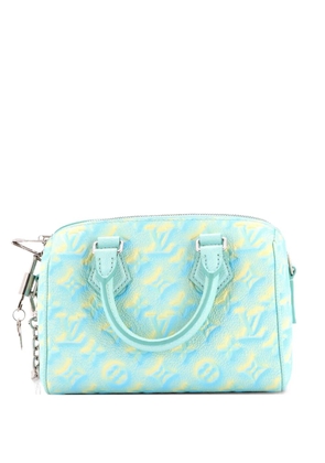 Louis Vuitton Pre-Owned Speedy Bandouliere Bag Stardust Monogram Empreinte Leather 20 crossbody bag - Blue