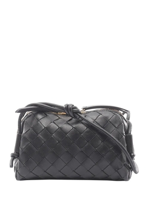 Bottega Veneta Pre-Owned 2012-2026 Nappa Intrecciato crossbody bag - Black