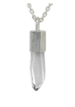 Parts of Four talisman quartz necklace - Silver