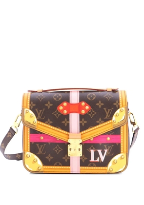 Louis Vuitton Pre-Owned Pochette Metis Limited Edition Summer Trunks Monogram Canvas crossbody bag - Brown