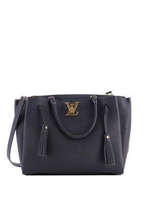 Louis Vuitton Pre-Owned Lockmeto Handbag Leather satchel - Black