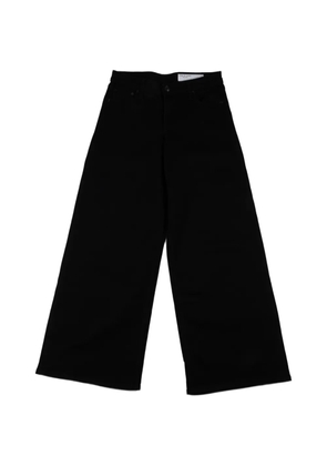 rag & bone Aiden low-rise wide-leg jeans - Black