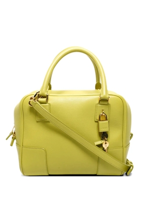Loewe Pre-Owned 2010-2020 Amazona leather tote bag - Green