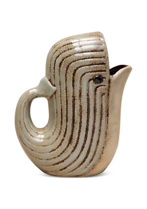 CU I SEEYOU whale-design vase - Grey