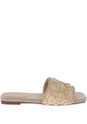 Castañer Pisa slides - Neutrals