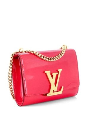Louis Vuitton Pre-Owned Chain Louise Clutch Patent MM crossbody bag - Pink