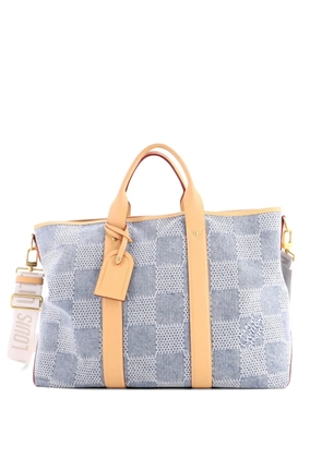 Louis Vuitton Pre-Owned Weekend NM Damier 3D Denim tote bag - Blue
