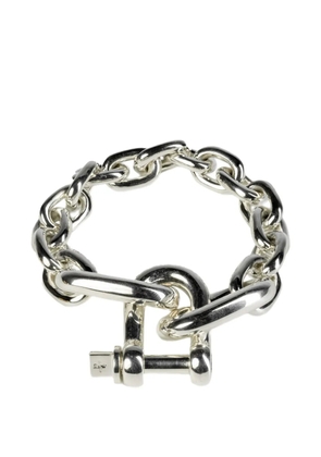 Parts of Four chain charm bracelet - Silver
